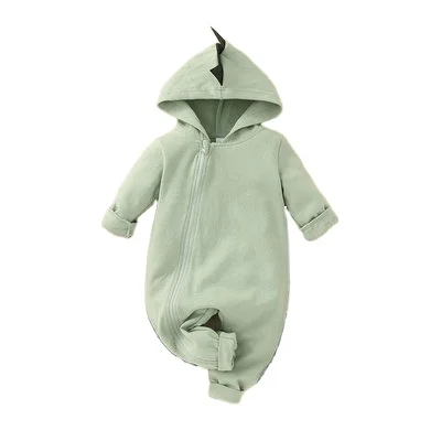 

autumn winter 3D dinasour hot sell kids baby clothes jumpsuit cute baby bodysuit baby rompers