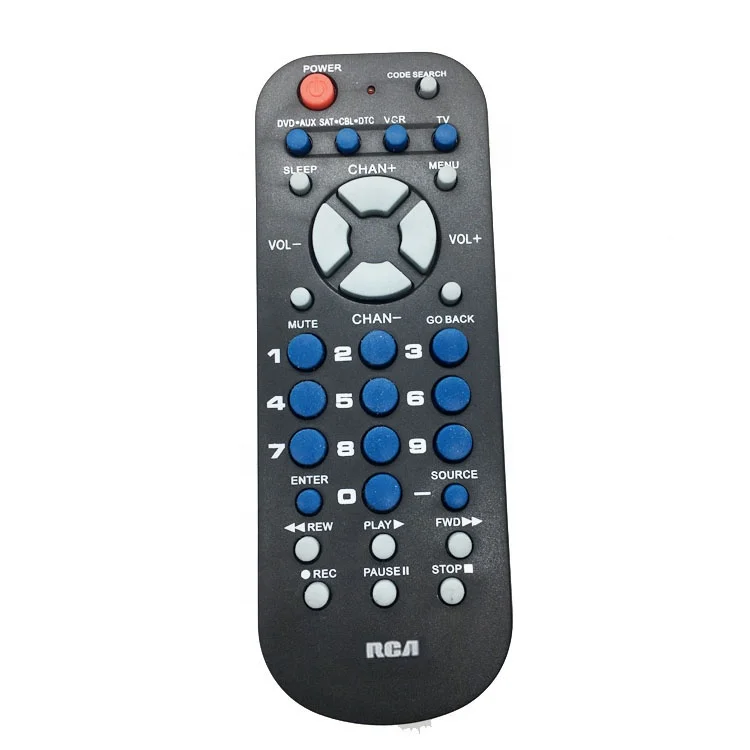 Rca Universal Remote Control For Tv/vcr 