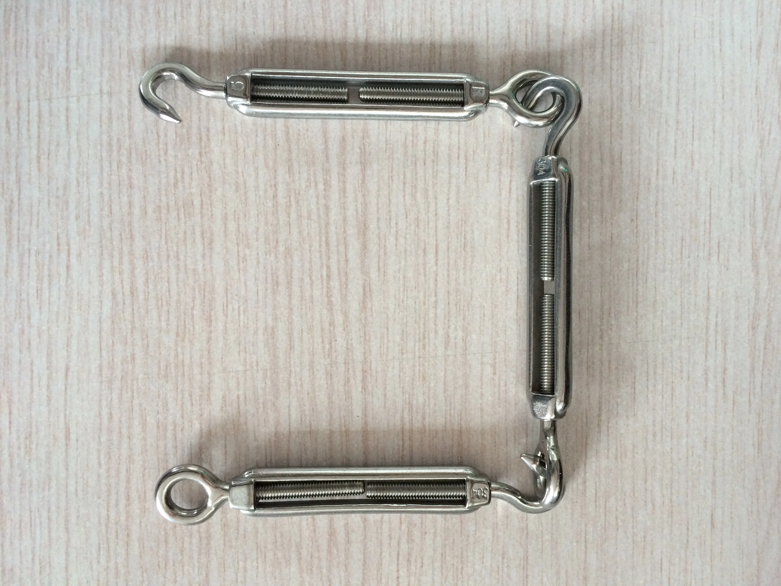 String Led Light Hanging Kit Stainless Wire Rope 164 Foot For Holiday