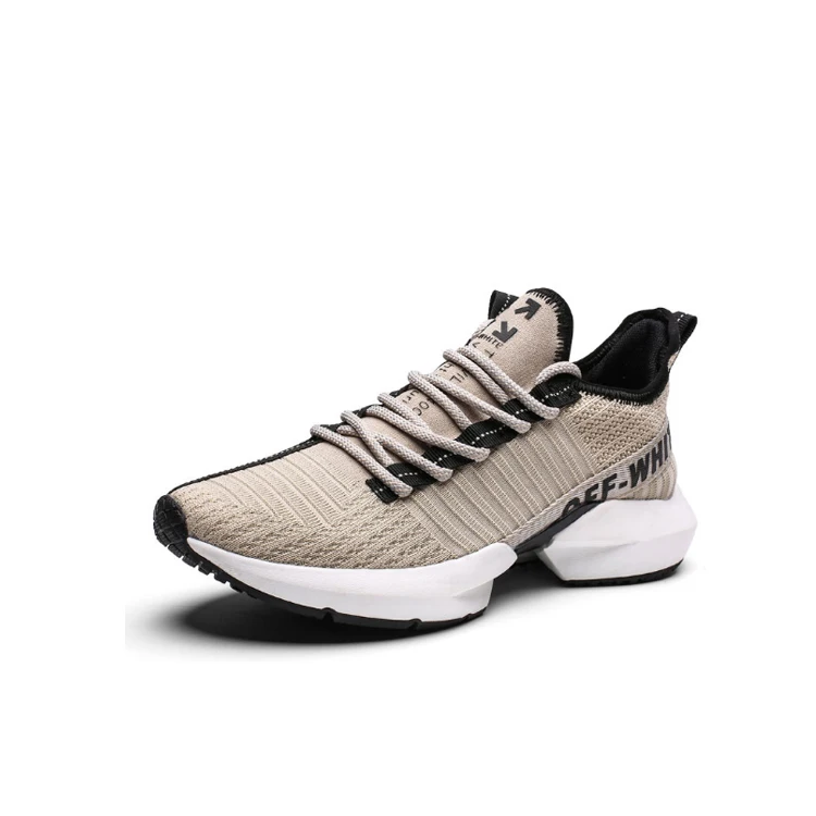 

2021 new flying woven couple sports running shoes unisex fashion sneakers