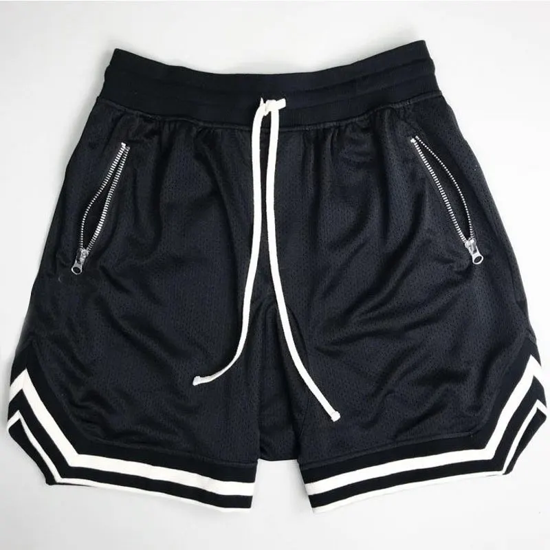 

Sell At A Low Price Mens Summer Casual Comfortable Sports Running Shorts Beach Surfing Double Layer Quick Drying Pants, As picture