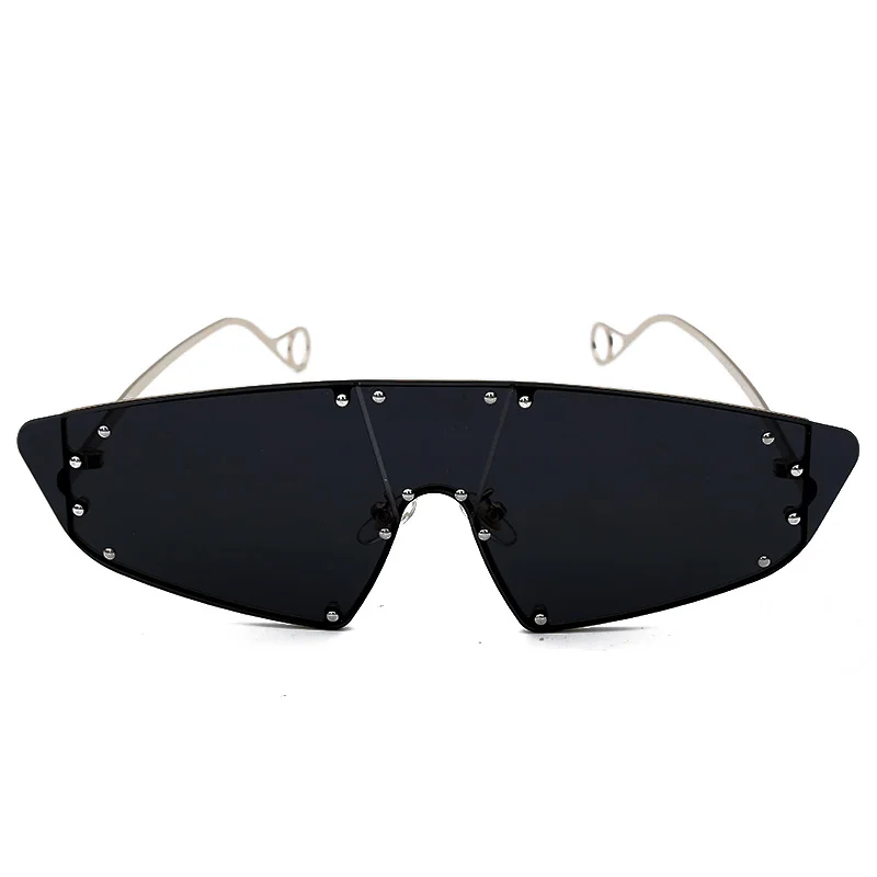 rimless designer sunglasses