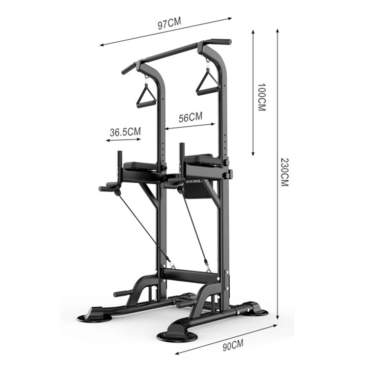 

Fitness Doorway Chin Up Bar Iron Door Gym Pull Up Bar Personal use, Black