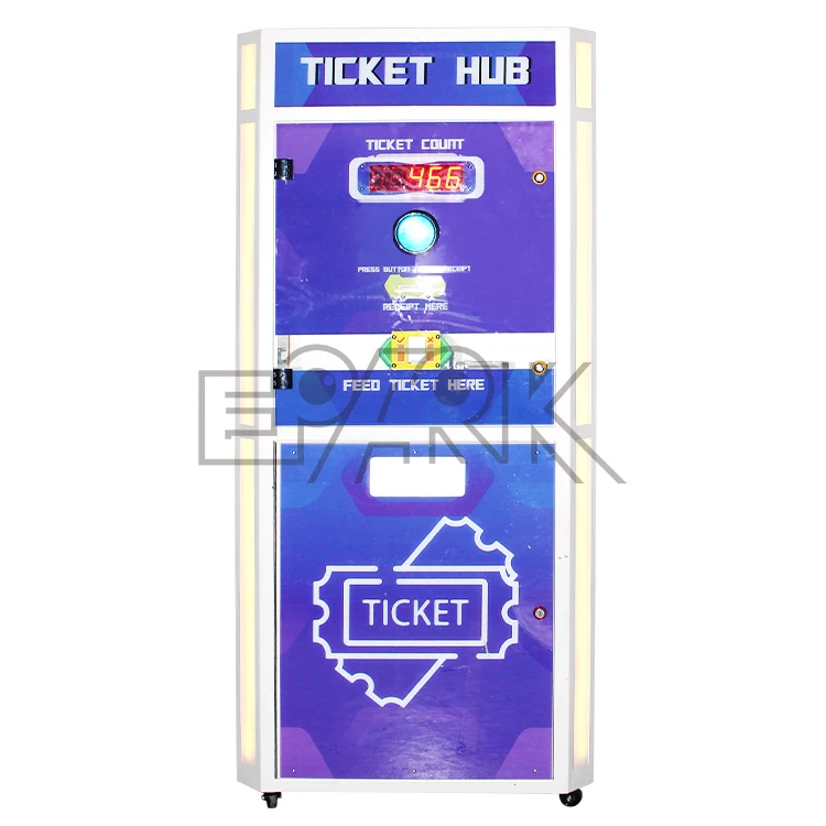 

low cost ticket eater machine without printer EPARK acarde coin operate redemption equipment game machine