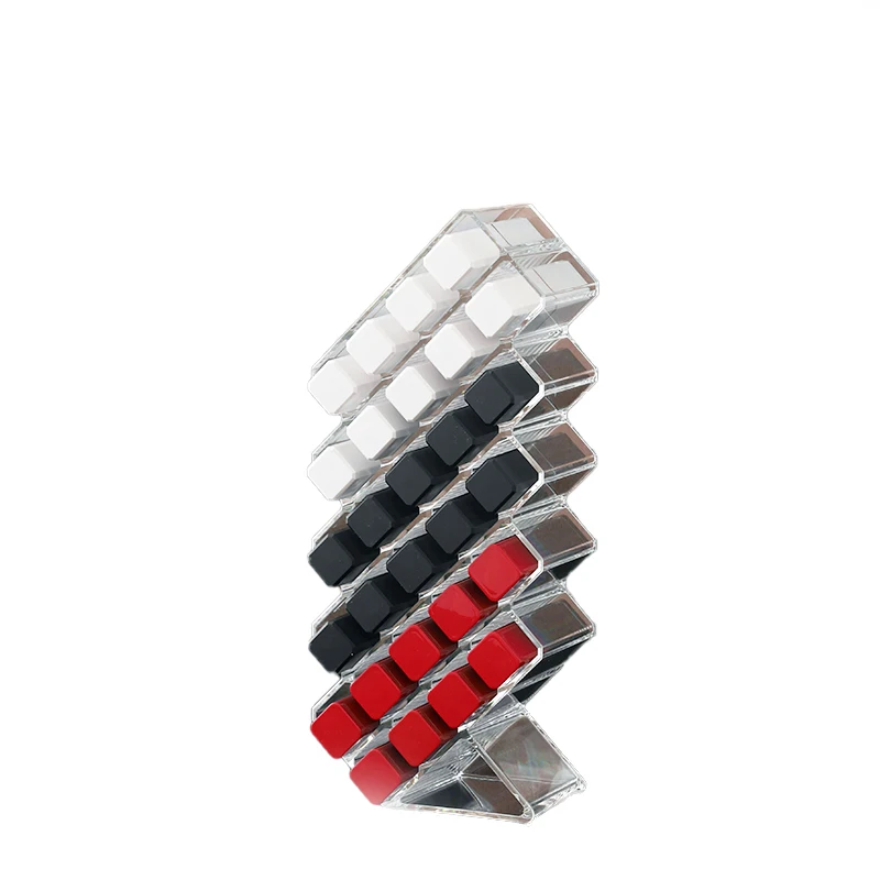 

New Products Lipgloss Organizer Holder Transparent Plastic Lipstick Holder, Customized color