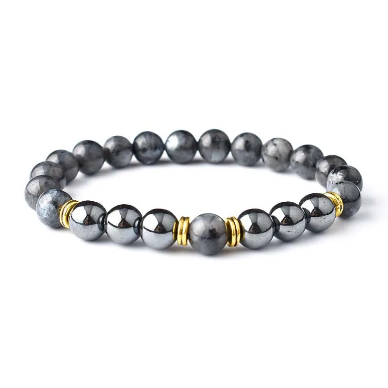 

Friendship Bracelet Buddha Yoga Jewelry for Women Men Tiger Eye Energy Stone Hematite Beaded Bracelet, Multicolor