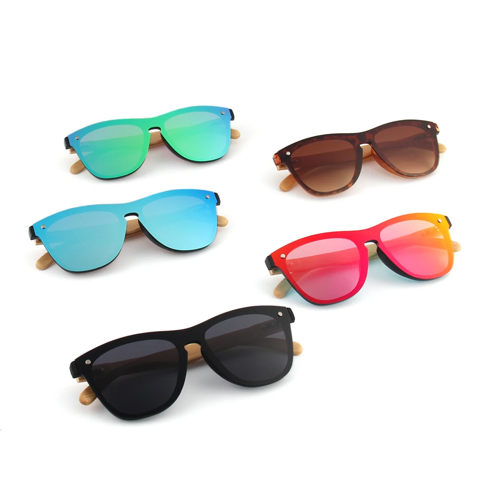 China sunglass women 2020 designer oem bamboo sunglasses