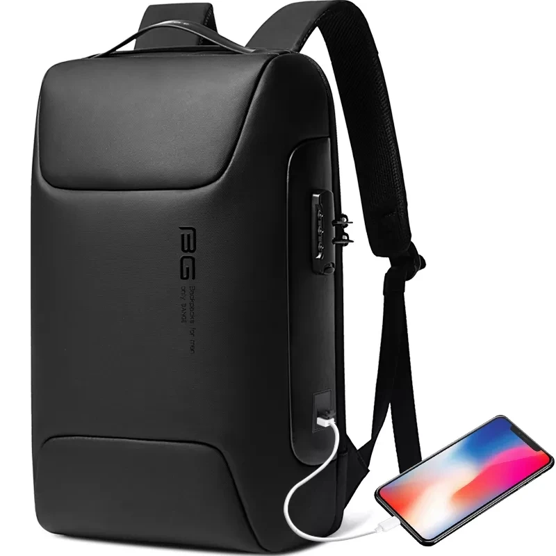 

New Men College School Waterproof Bagpack Notebook Computer Backpack Bag For Men Laptop Usb Charging, Customized color