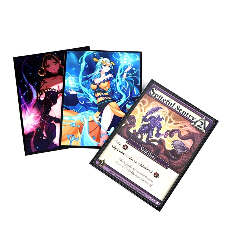 

Customized Protect Plastic Board Game Card Protector Sleeves for MTG, Transparent
