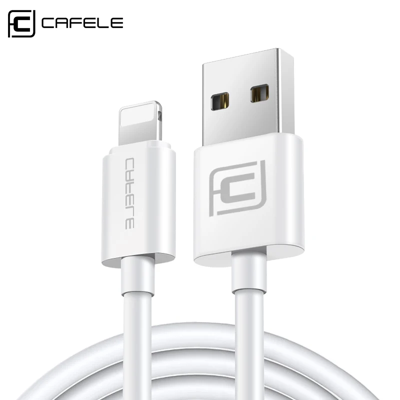 

CAFELE Fast Charger Original USB Cable Battery Protection Charging Cable for iPhone For Huawei For Xiaomi For Samsung, White