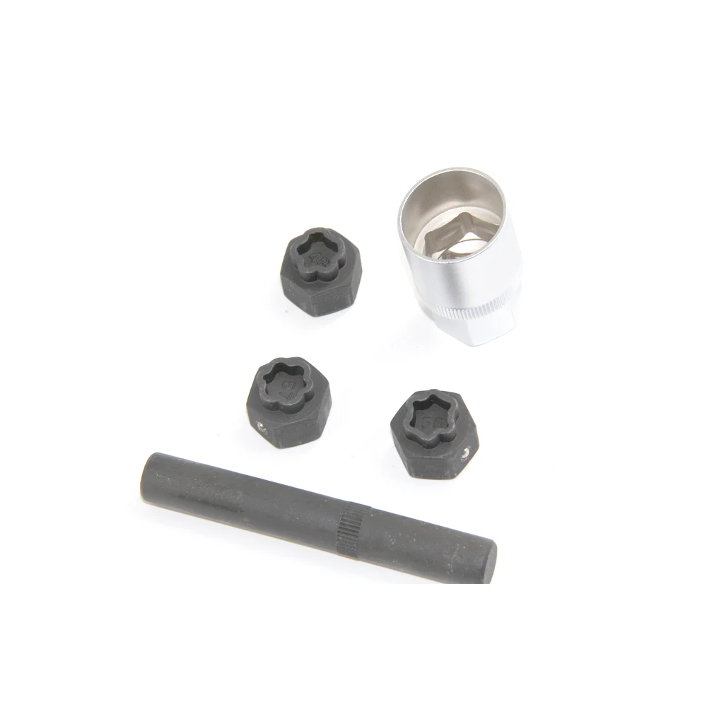 For Automotive Antitheft Lugnut Screws Remover Socket Keys Removol Kit