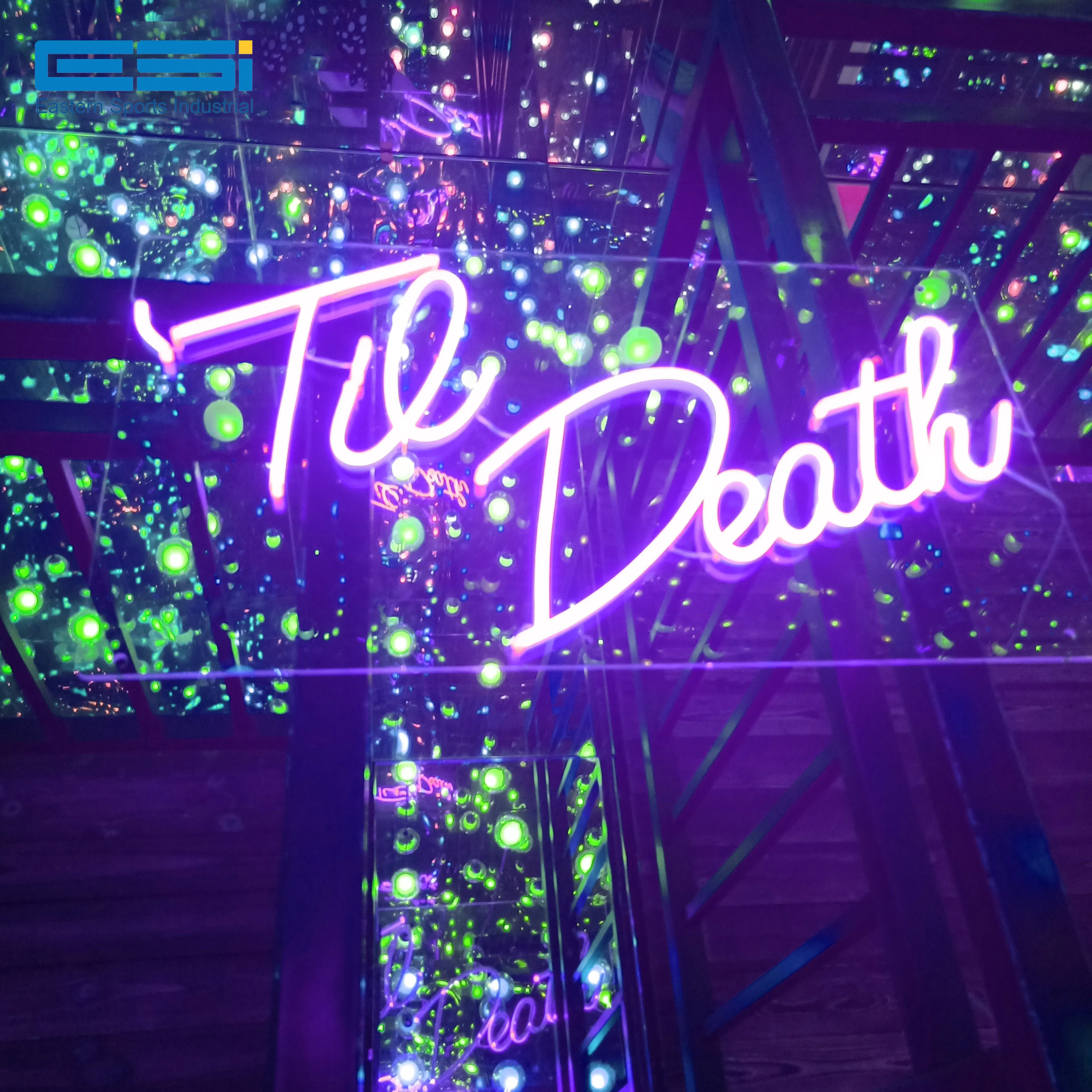 Buy Cheap Led Til Death Neon Light Up Sign Near Me