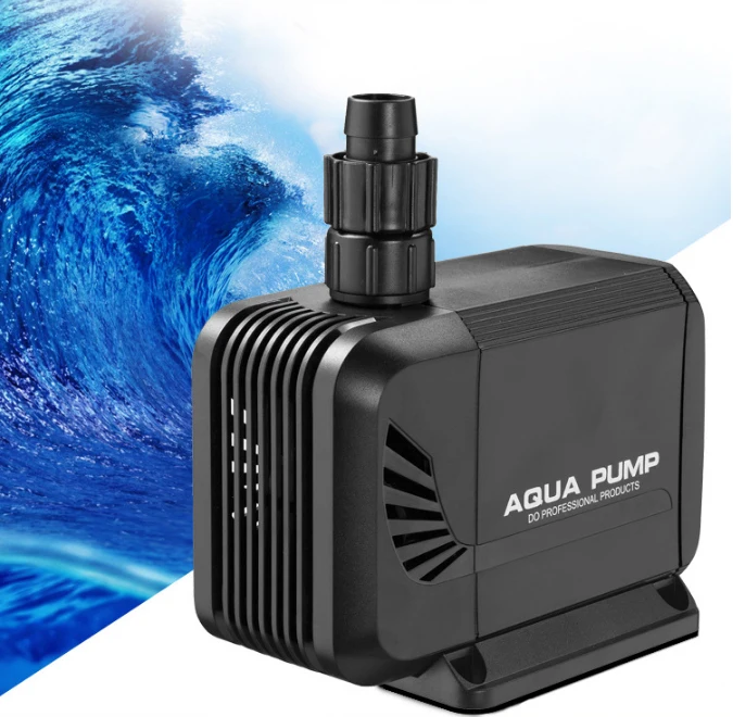 

Manufacturer Fish tank water pump for fresh water, pool use ceramic energy-saving landscaping Aqua Ultra Quiet Aqua Water Pump, Black