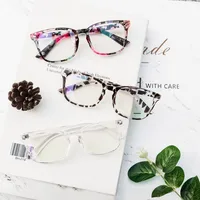 

8082 hot sale fashion classic frame anti blue light blocking computer reading glasses eyewear for men women