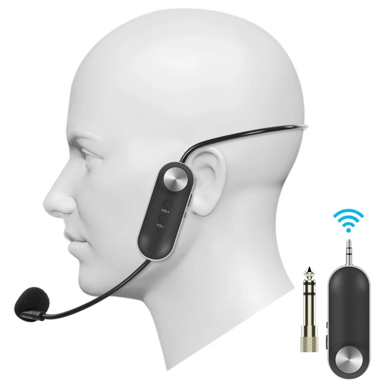 

GAW-088 Professional UHF Wireless Headset Headworn Microphone for Voice Amplifiers