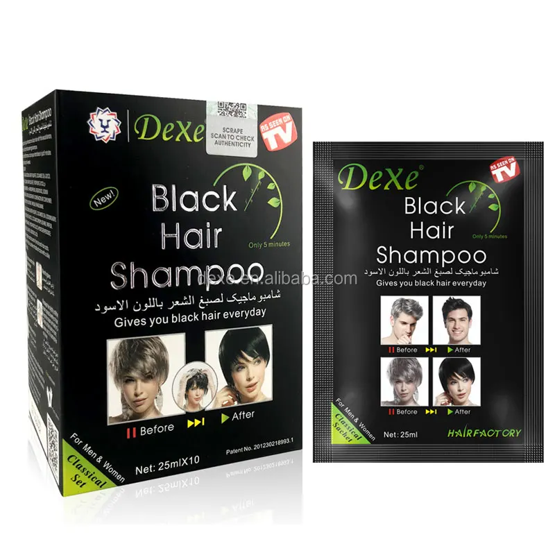 Indonesia Efficient Black Color Shampooblack Hair Shampoo Safe