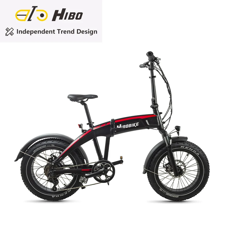 

Overseas warehouse HIBO TDN46Z-F Adult electric bike fat tyre 48v 500w ebike electric road bike fat tyre 20 inch