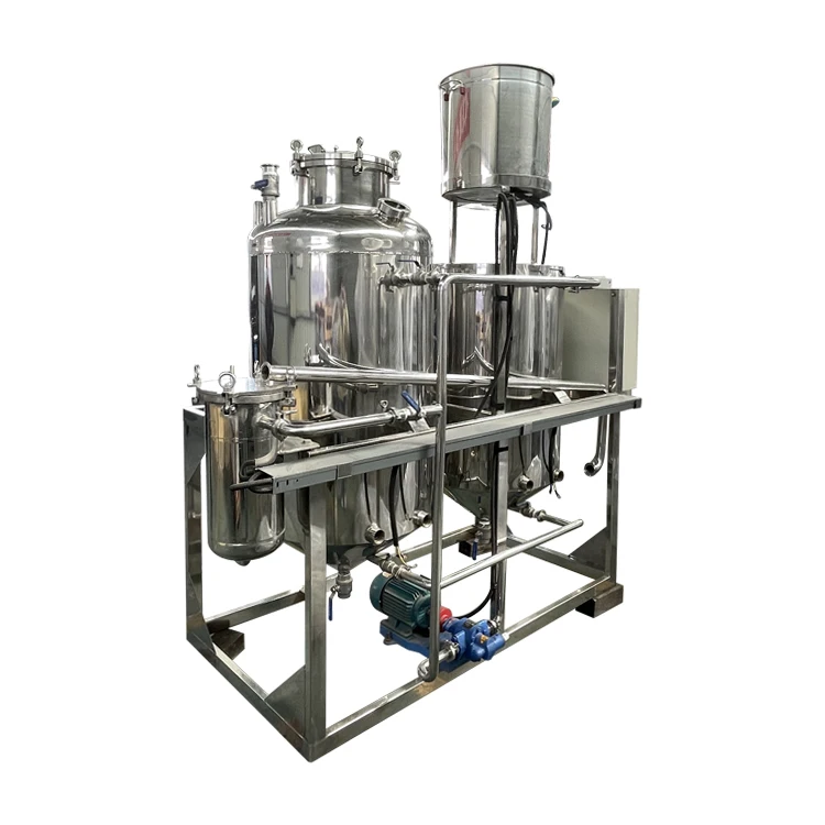 

Industrial Edible Commercial Oil Refinery Machinery Equipment Crude Oil Refinery Machine