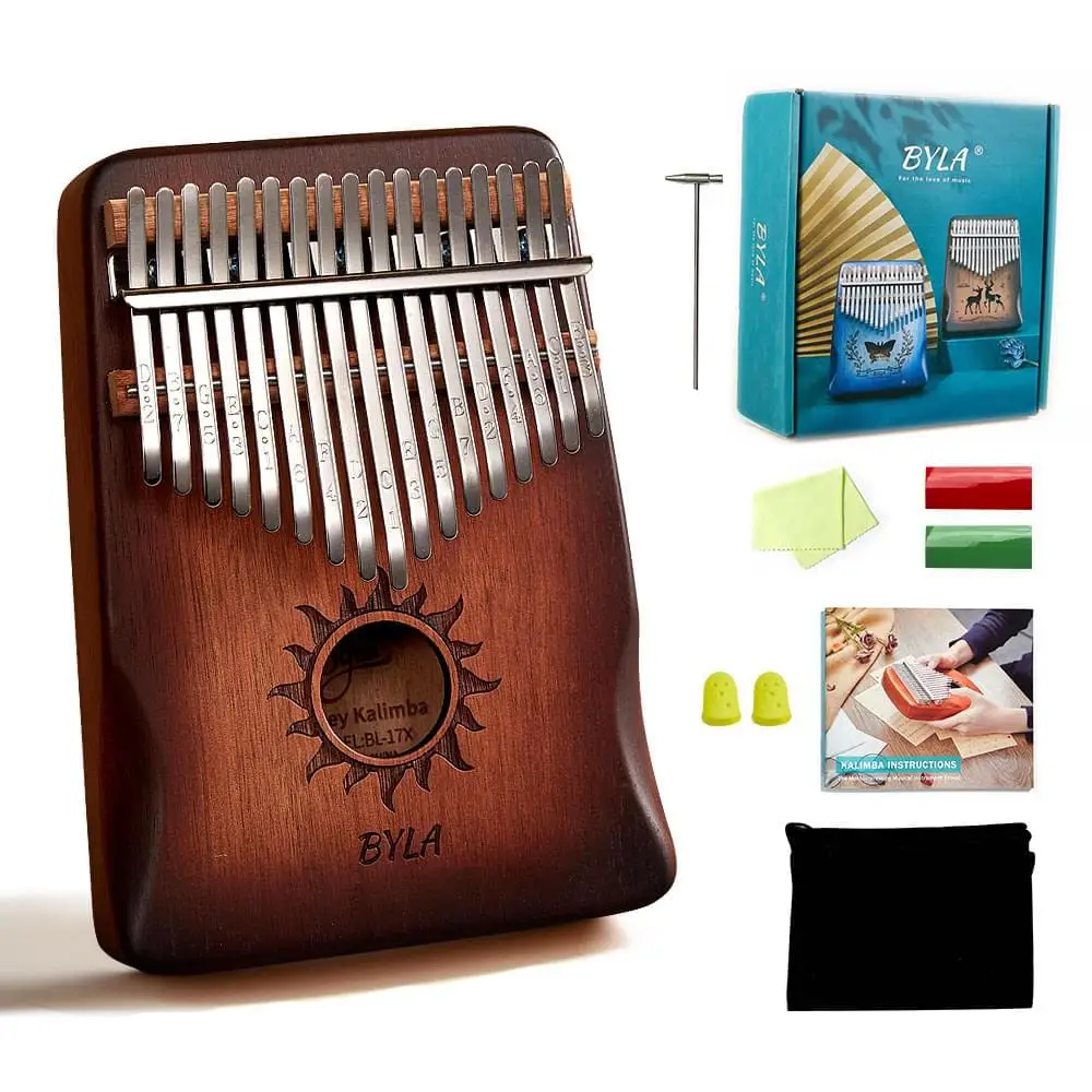 

kalimba 17key price musical instruments toys easy to learn and play
