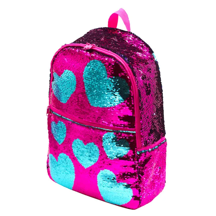 

Reversible Sequin Backpack Bookbag Lightweight Back Pack for Boys Girls School