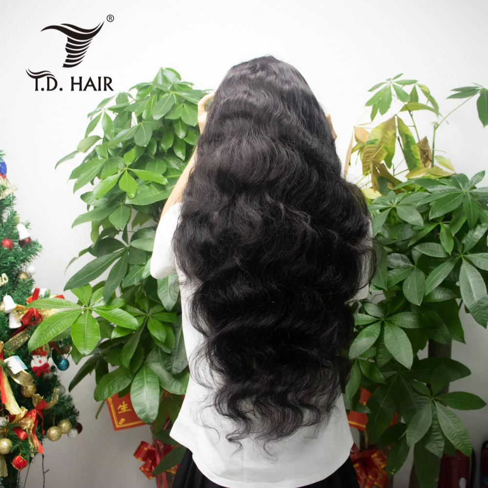 

Natural Black Color Virgin Wig Transparent Lace Body Wave Human Hair Wig Body Wave 30inch Cuticle Aligned Body Wave Wigs