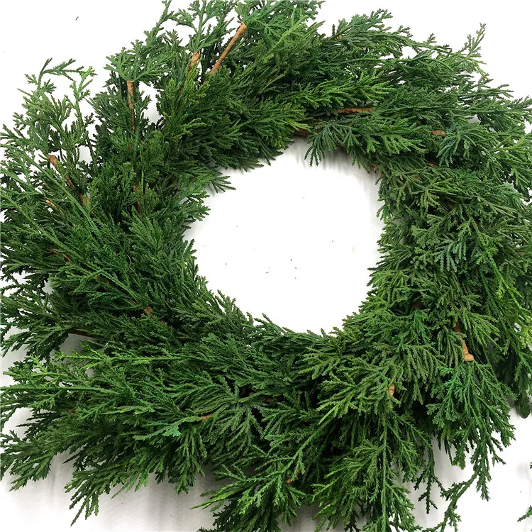 Cedar Christmas Wreath Greenery Front Door Artificial Wreath Buy