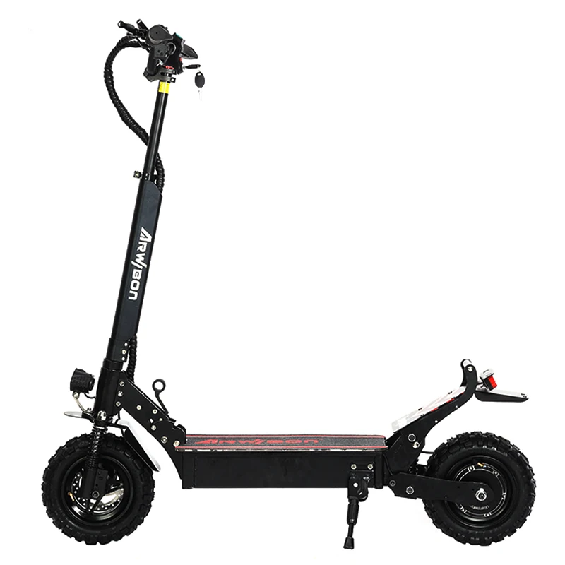 

US stock 1000W 48V Electric Scooter 11inch 2 motor Wheel Adult off road Tire Folding usa warehouse scooter