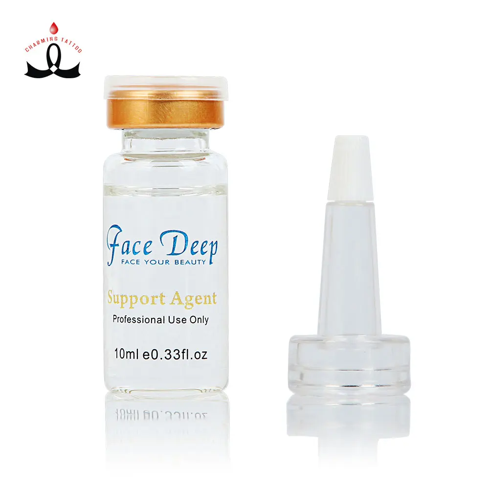 

OEM Service Permanent Cosmetic Color Fixing Agent Tightening Eyebrow Fixing Thread Agent, Clear