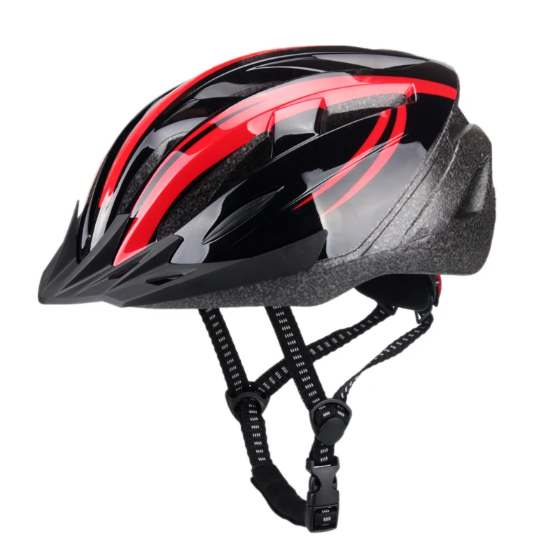 

New outdoor sport Adult Novelty out mold Bike Helmet Men with LED light