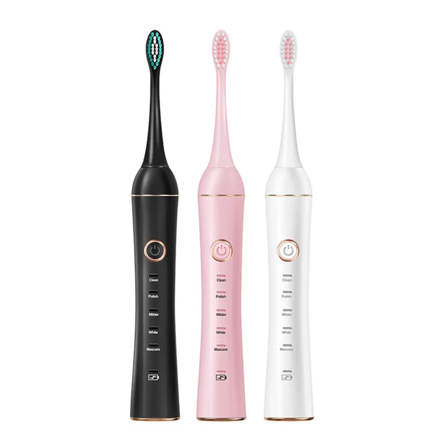 

Classic Toothbrush Sonic Tooth Brush Toothbrush Teeth Electric Toothbrush Best Prices, White/pink/black