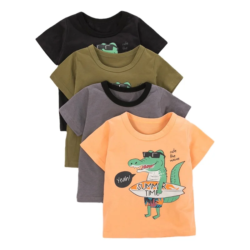 

European and American style summer new short-sleeved children's t-shirt