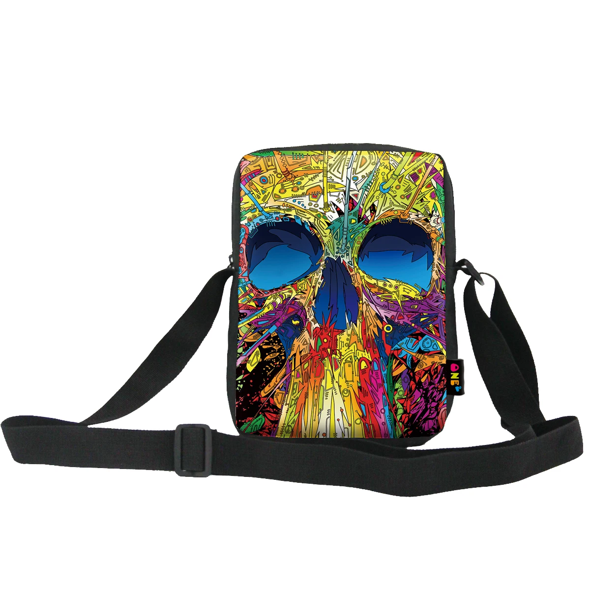 

Hot fashion shoulder bag design logo custom shoulder bag print shoulder strap adjustable polyester material, Customized