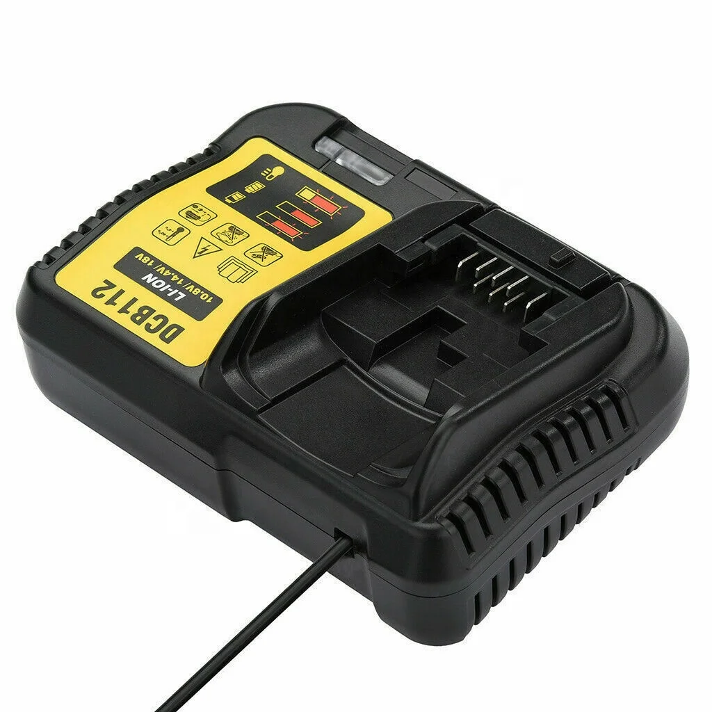 

Fast Charge 2A DCB112 For Dewalt Battery Dcb105 Charger 18v Dewalts