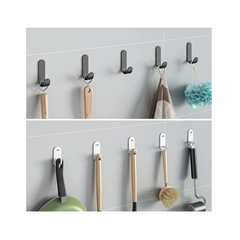 

High-quality aluminum professionalself adhesive hooks for walls coat hooks wall hook