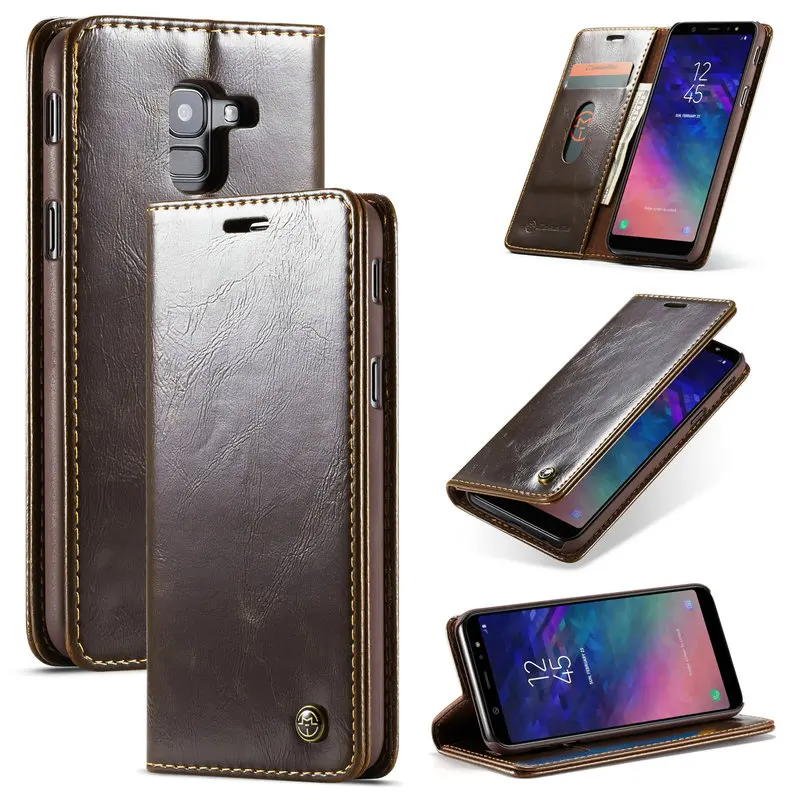 

Free Shipping New Fashion Italy Leather Mobile Accessories 2019 For Redmi 6 Pc Flip Case Cover For Redmi 6A Note 6 pro