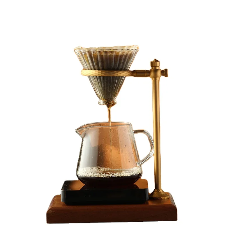 

Factory Price Removable Retro Coffee Hand Pot Coffee Holder Coffee Dripper Stand