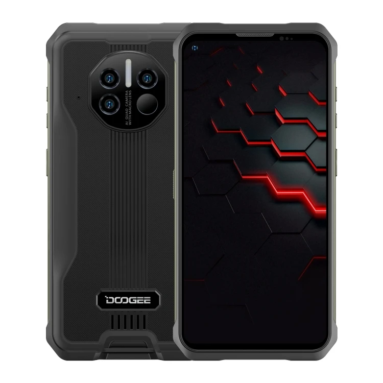 

New Arrival DOOGEE V10 5G Rugged Phone, Non-contact Infrared, Waterproof Phone 8GB+128GB, Grey