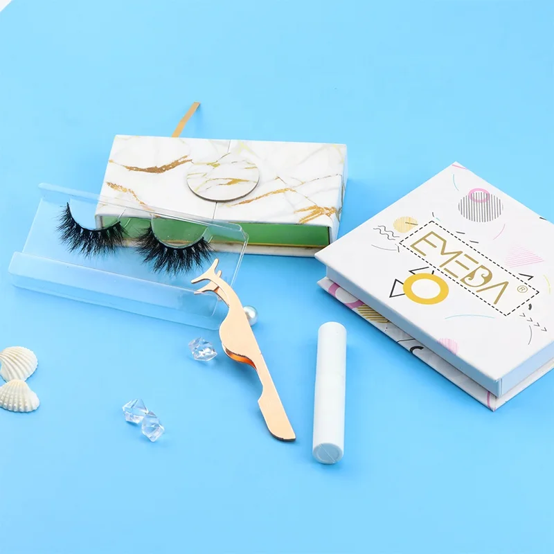 

Wholesale Handmade 3D Silk Eyelashes Customized Packaging Boxes