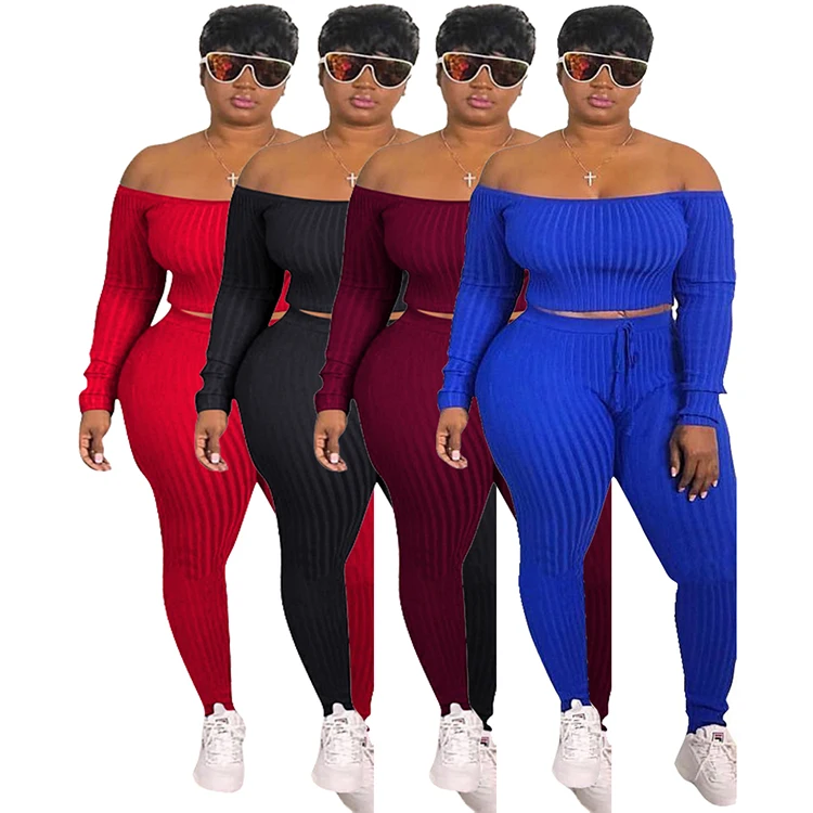 

2022 Top Ropa De Mujeres Plus Size Womens Clothing Fashion Women Fall Clothes High Quality Outfits Two Piece Set Women Clothing