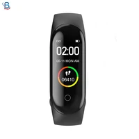 

Color screen smart bracelet M4 wristwatch low price heart rate blood pressure bracelet smart watch