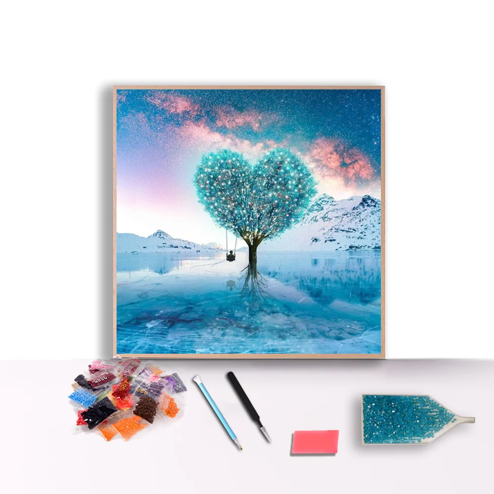 

R-DP199 Wholesale Wall Picture Embroidery Mosaic Art Full Drill Fantasy Tree DIY 5D Diamond Painting