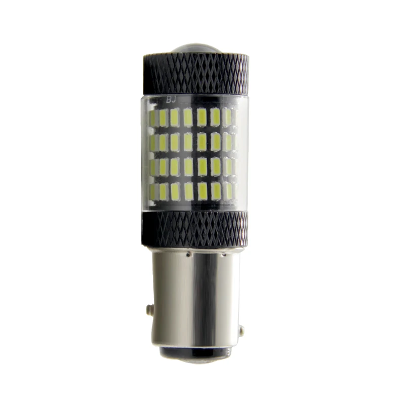 car accessory P21W BA15S Amber led bulbs 3156 led turn signal luz para auto car 1156 1157 stop light 12v