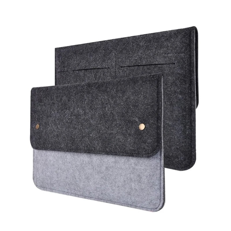 

Premium Eco Felt Slim Laptop Envelope Carry Bag Protective Sleeve for Apple Macbook, Same as pic. or customized