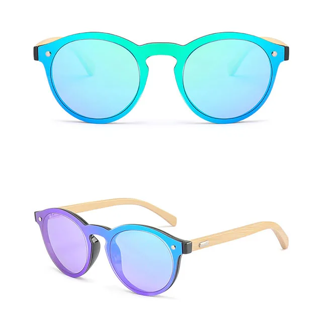 

DLK1580 Men Bamboo Retro wooden glass Sunglasses 2020 oculos de sol