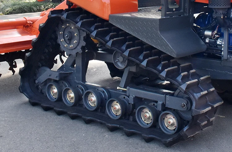 agricultural farm equipment small crawler tractor rubber track