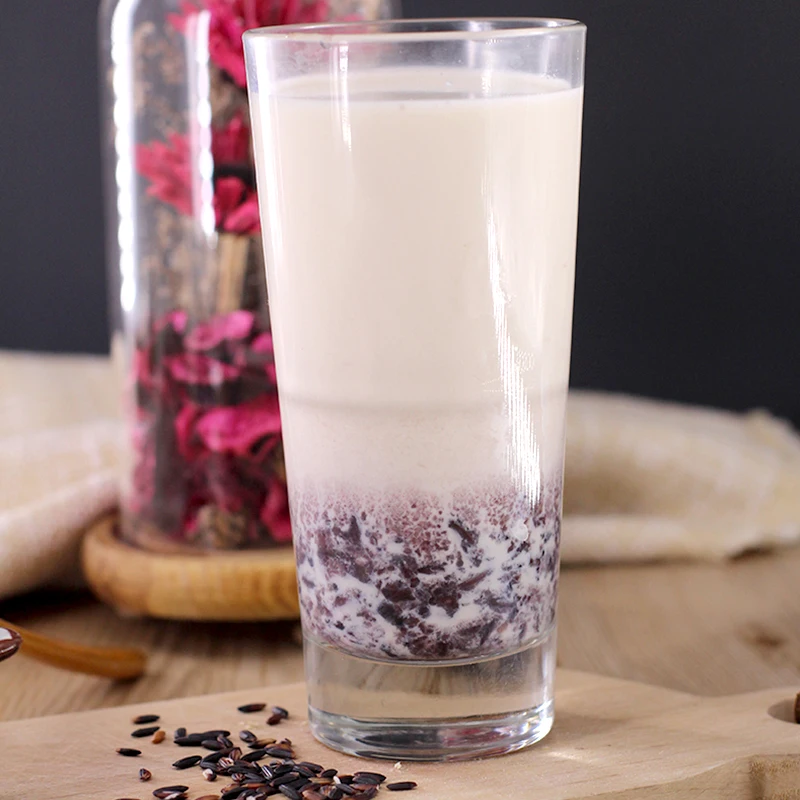 
Milk tea raw material blood glutinous rice can 900g milk tea shop special blood glutinous rice 