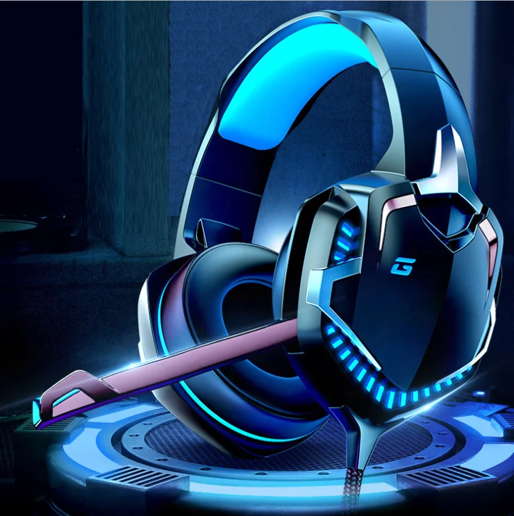 

Gaming headset gaming_headphone 7.1 audifono gamer for PSP PS4 XBOX PC GAME, Black white