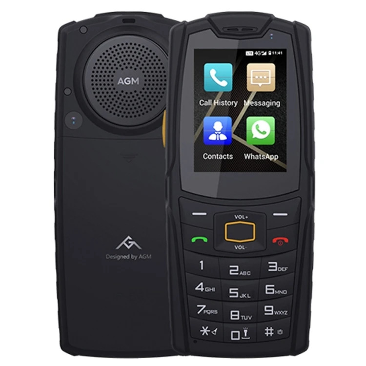 

Russian Version 2.4 Inch AGM M7 Rugged Phone 1GB+8GB IP68 Waterproof IP68 Waterproof 4G BT WiFi Strong Mini Mobile Phone