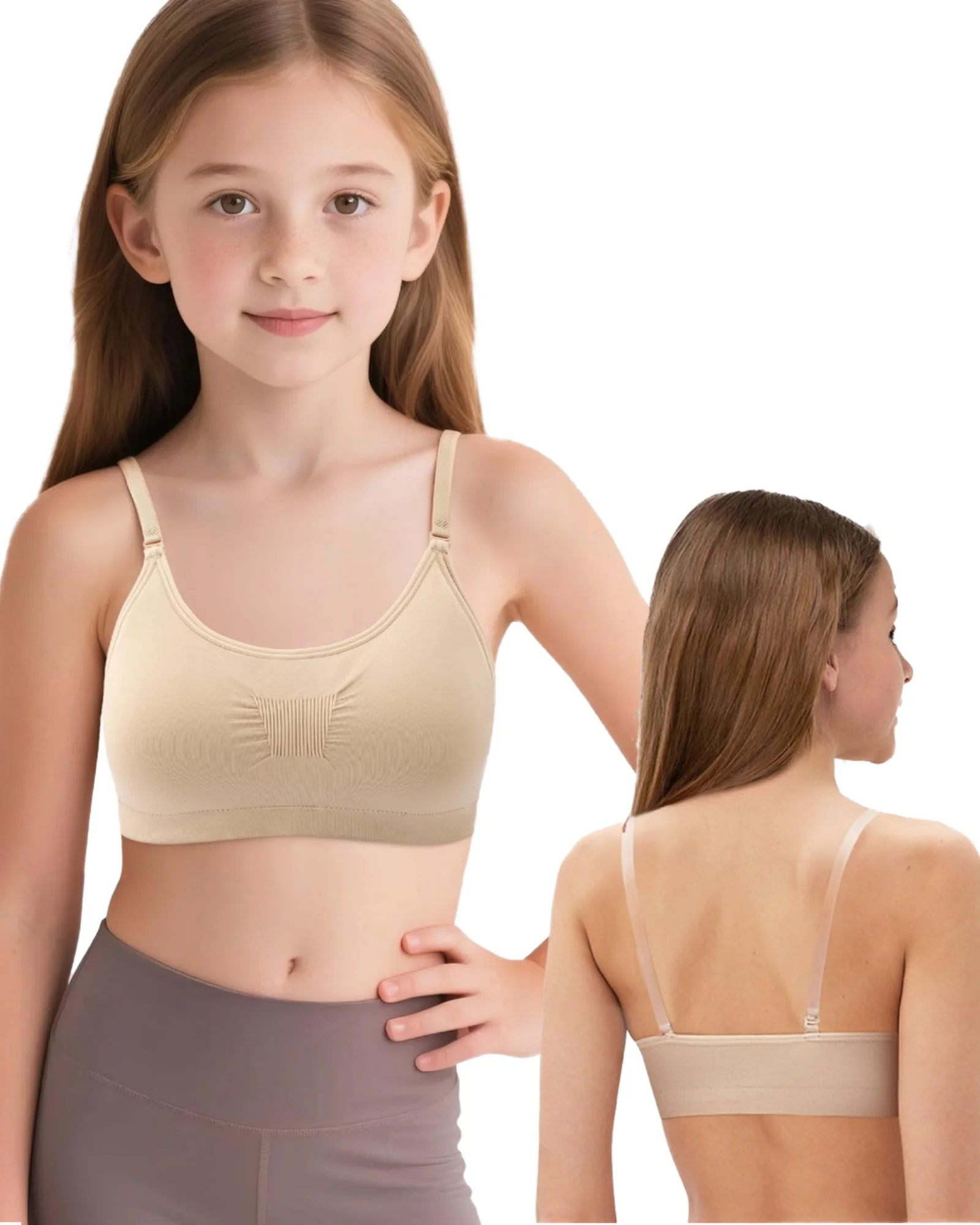 Light Support可调肩with Removable Bra Pads Sports Bra