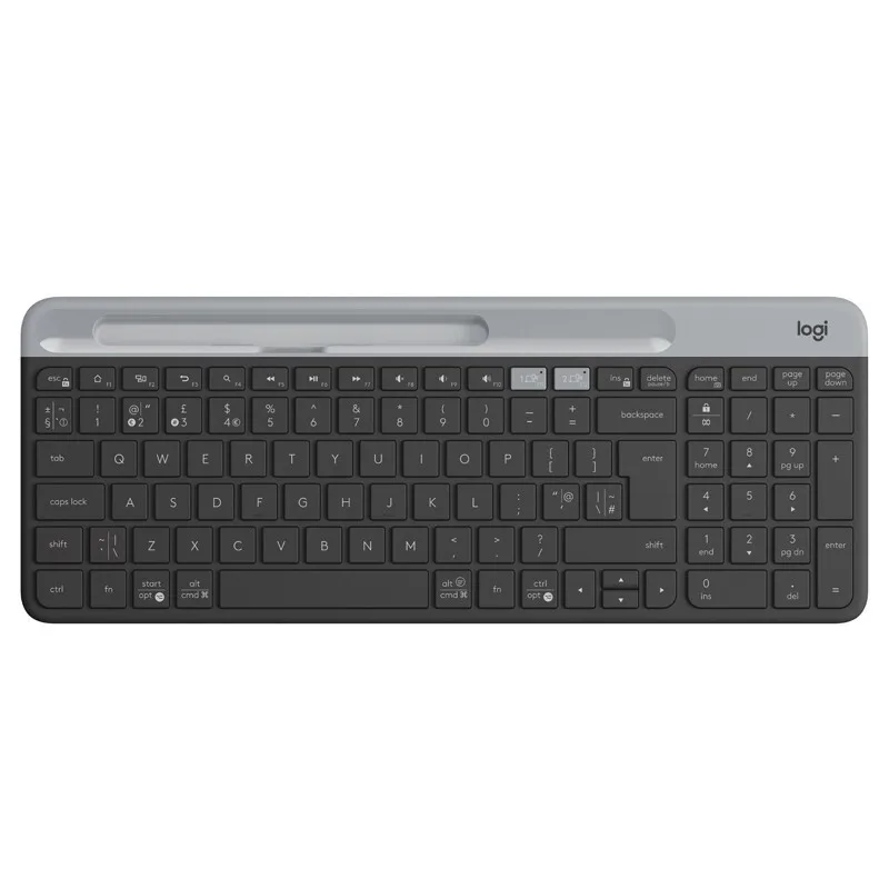 

Hot Sell Logitech K580 Dual Mode Wireless Keyboard Portable Thin And Light Multi-device Office Keyboard For PC Tablet Laptop, 2 colors